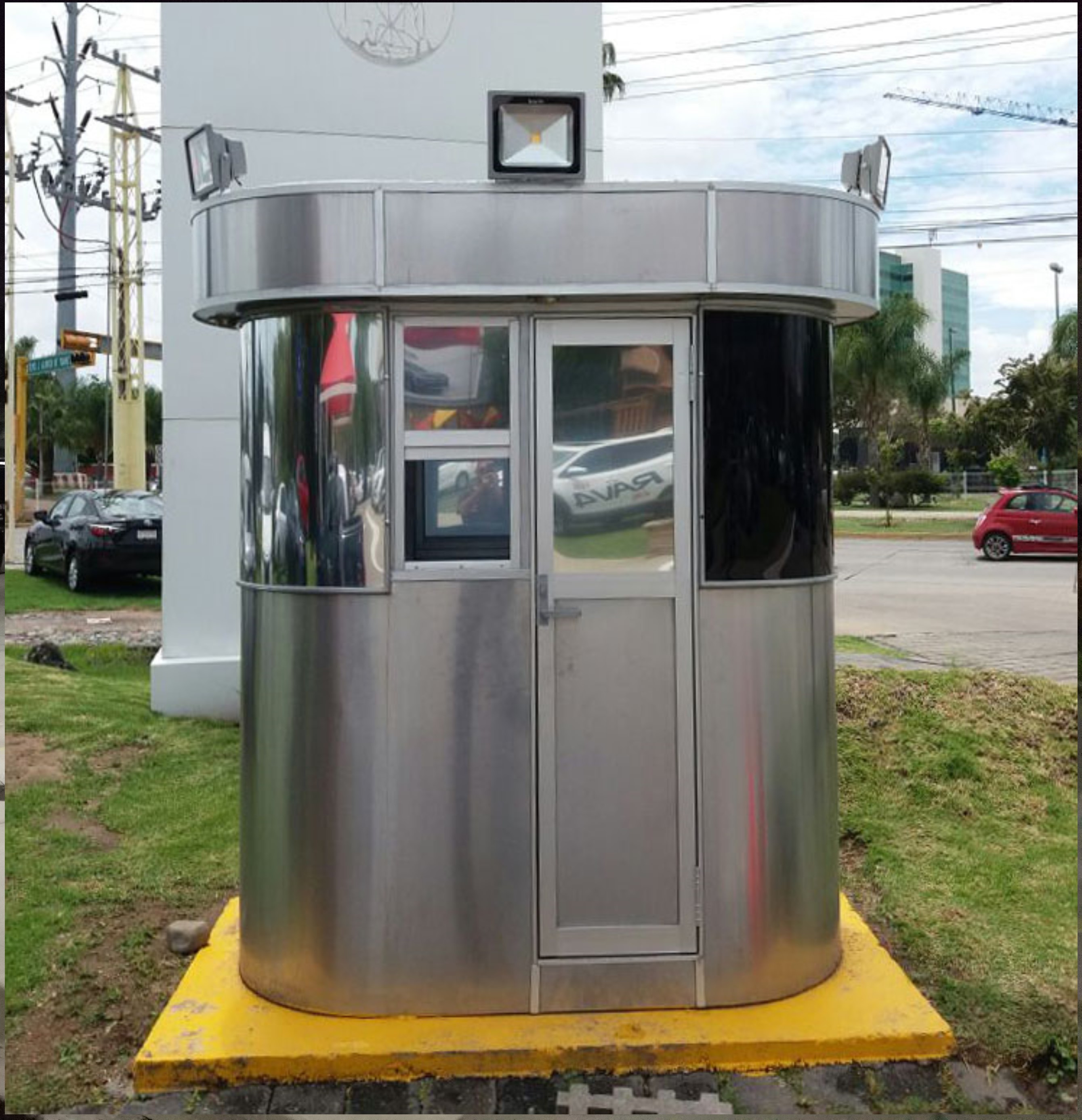 Caseta de cobro para Estacionamientos CRONOTEQ-SECURITY