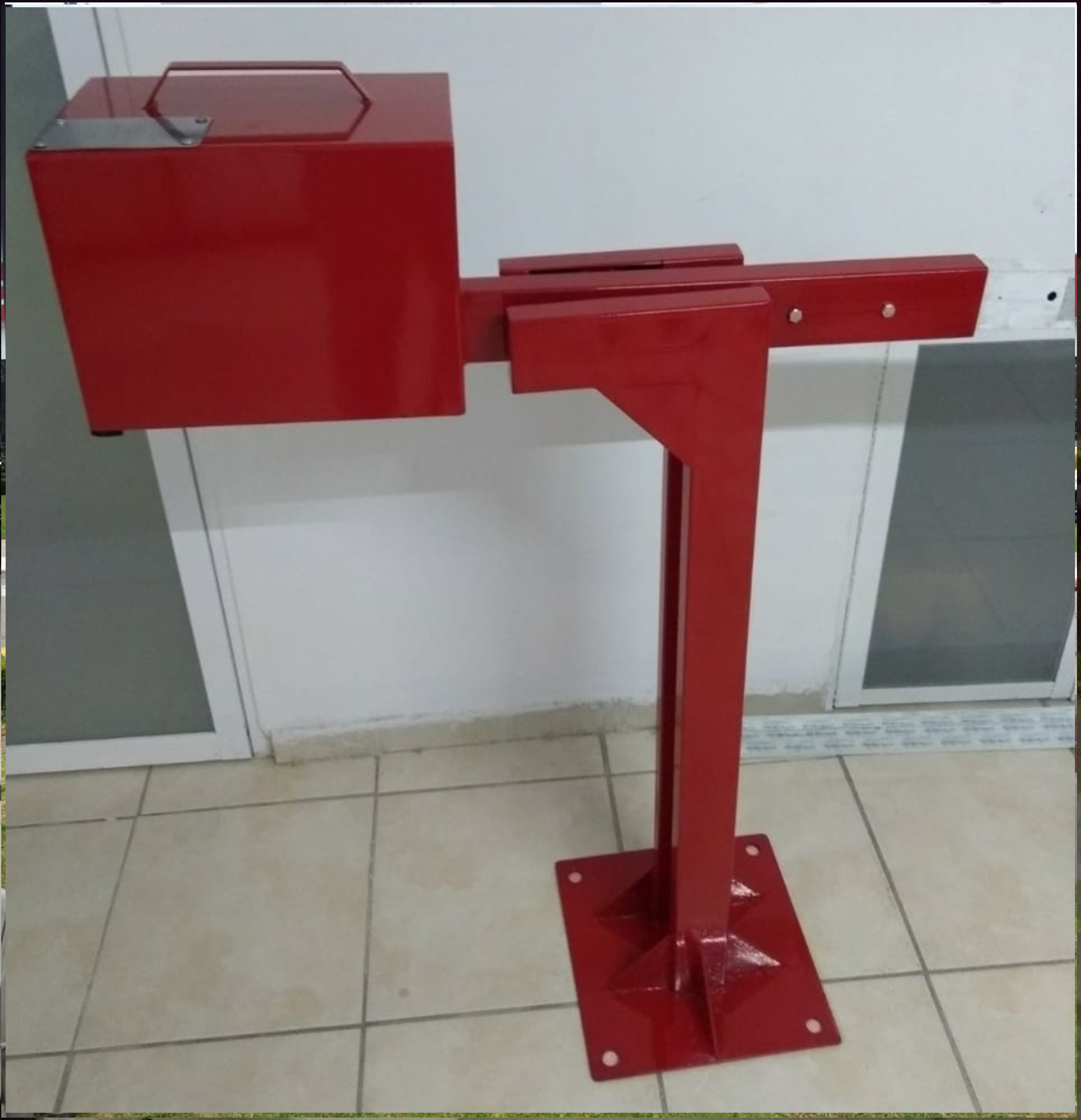 Barrera manual para control vehicular by cronoteq-security